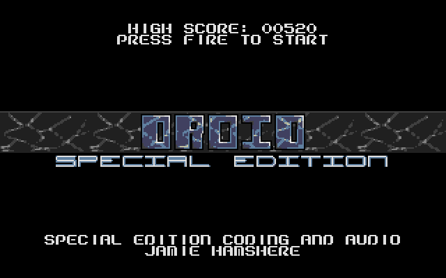 Droid Special Edition atari screenshot